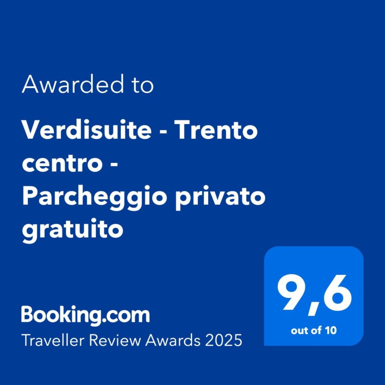 Verdisuite - Trento Centro - Parcheggio Privato Gratuito Zewnętrze zdjęcie